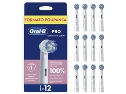 Recarga Escova de Dentes ORAL-B Pro Sensitive Clean (12 Unidades)