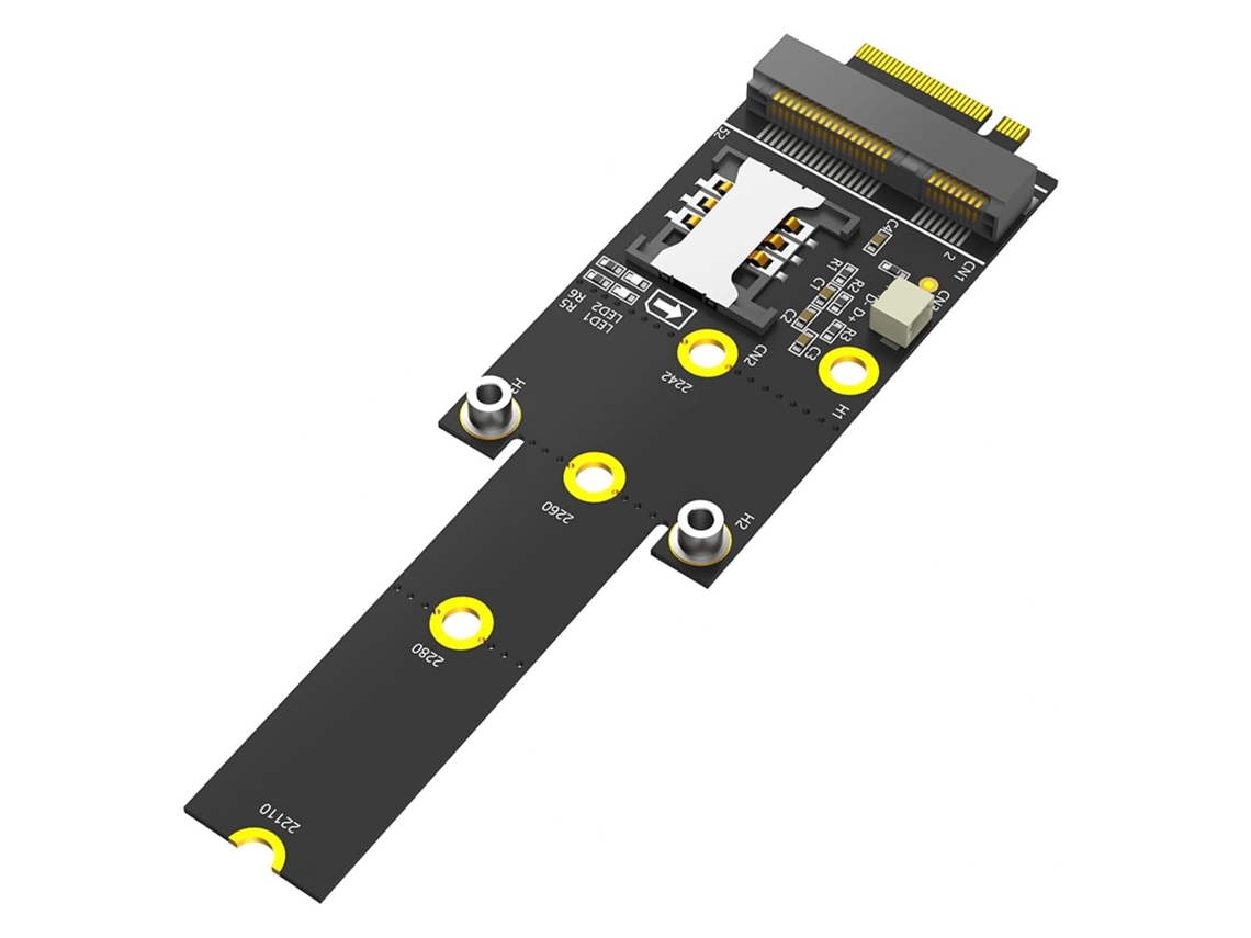 Adaptadores De Placa M Para Pcie Com Módulo Slot Expansão 2242, 2260