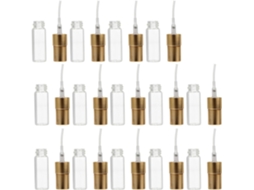 Ciieeo Mini Frascos Spray Recarregáveis De 3ml, Pacote Com 20, Frascos Spray Com Design Em Vidro, Para Embalagem