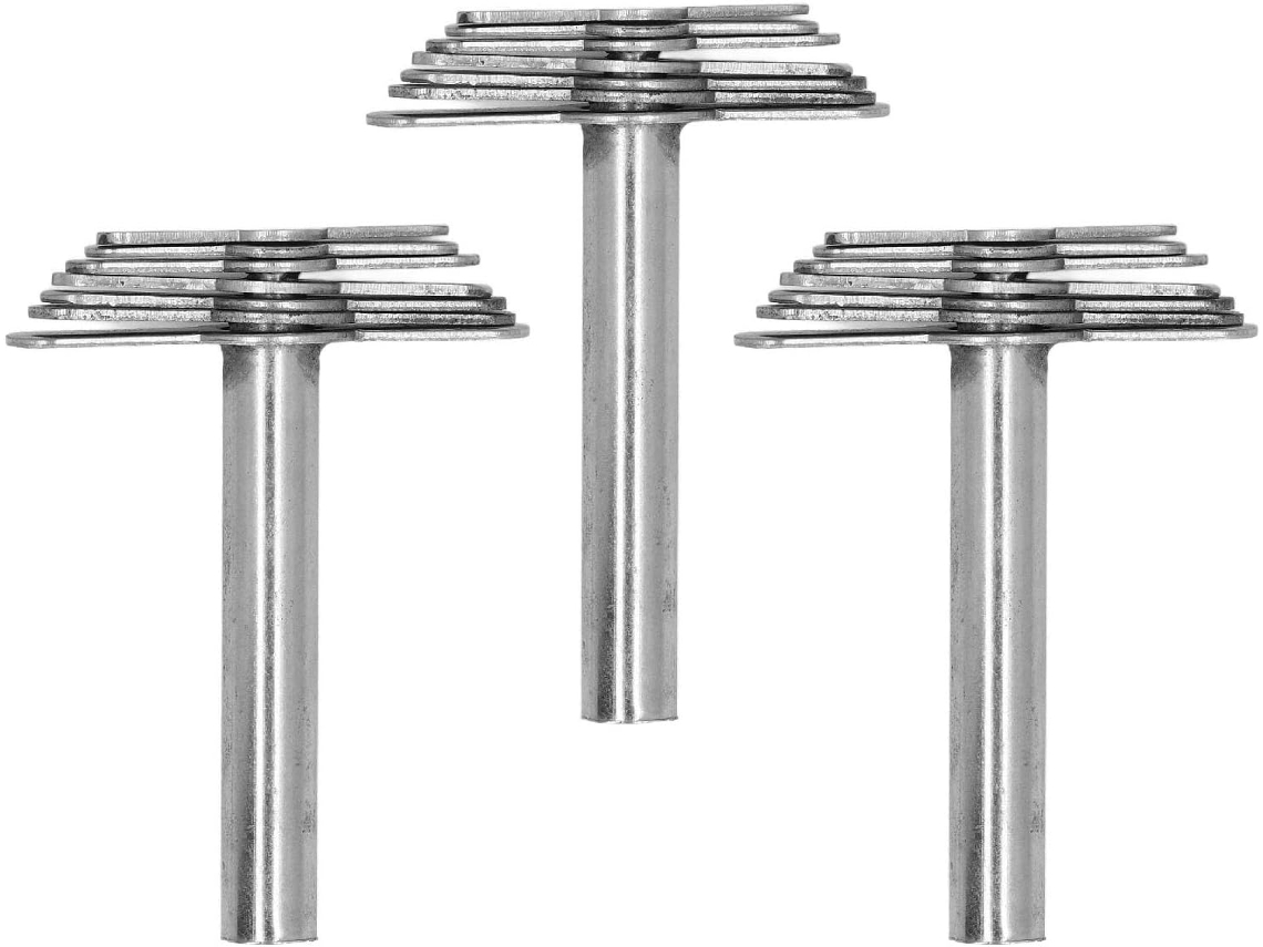 Conjunto De 3 Brocas Para Tampas Aço Inoxidável, Ferramenta Manual