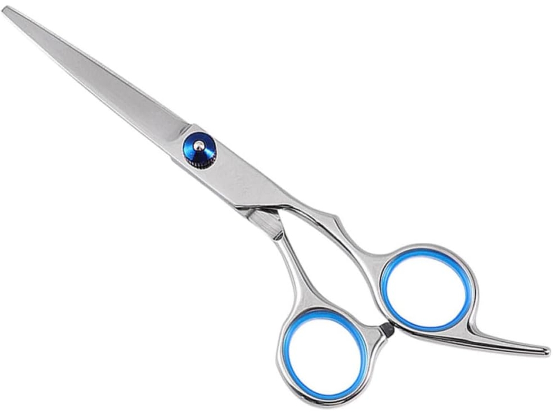 Ferramenta de corte de cabelo profissional em aço inoxidável, azul, ferramenta de corte precisa