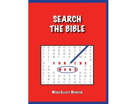 Livro Search The Bible For The Word De Ward Elliott Brunton (inglês)