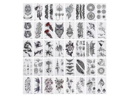 40pcs Tatuagens Temporárias Allinless