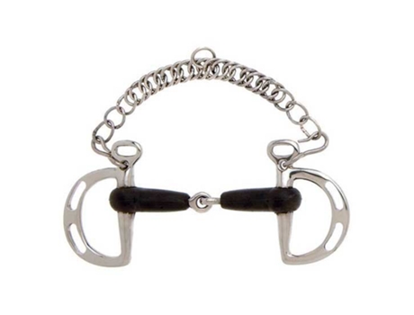 Kimblewick de Borracha de Junta Única Prateado 13.5 Cmsefton