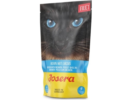 Alimento em filete para Gato Adulto JOSERA Frango com Salmão (Quantidade: 70 g)