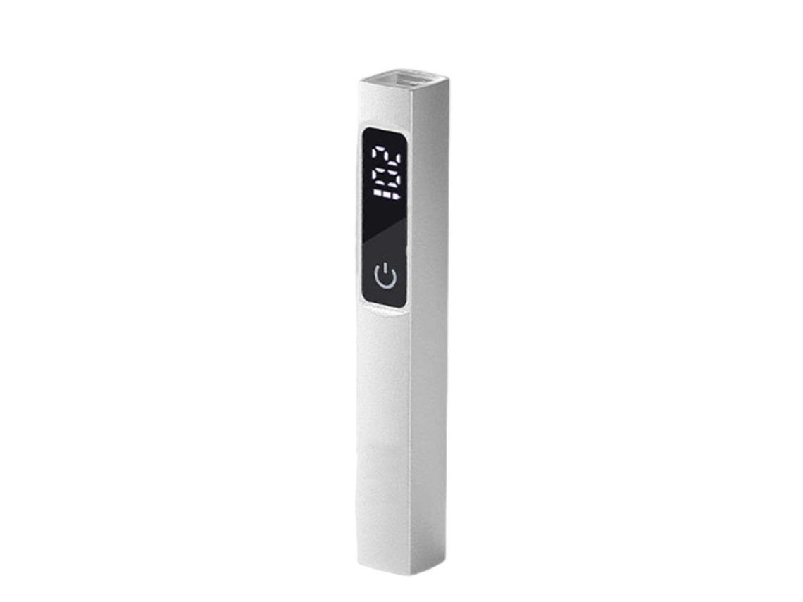 Lâmpada De Unha Portátil De 400 Mah, Secagem Rápida, Lâmpada De Gel Led Conveniente, Prata. Ly Ebike