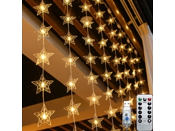 Luzes de Natal LED com Estrelas e Controlo Remoto LAXISCREED