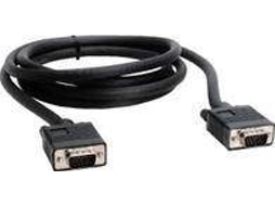 Cabo de Vídeo MICROCONNECT (VGA - 5 m - Preto)
