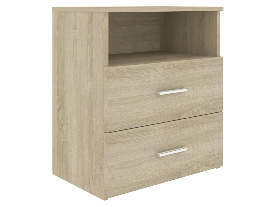 Bed Cabinet, Bed Cabinets Vidaxl Marrom Madeira Processada (n/a)