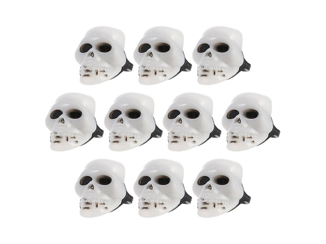 10 Peças de Anel de Dedo para Decoração de Halloween ALLINLESS