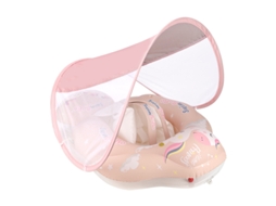 Anel De Banho Para Bebê, Anel De Banho Para Criança, Anel De Proteção Solar, Estilo Pônei Rosa -aquaforge