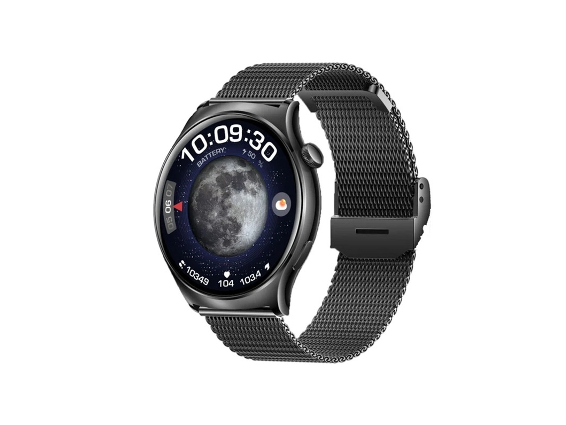 Smartwatch feminino com tela AMOLED de 1,43", à prova d'água e mais de 100 modos esportivos. Rastreador Bestvite.