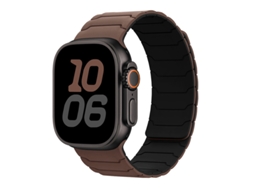 Bracelete Para Apple Watch 38/40/41/42mm Castanho-preto Cuich