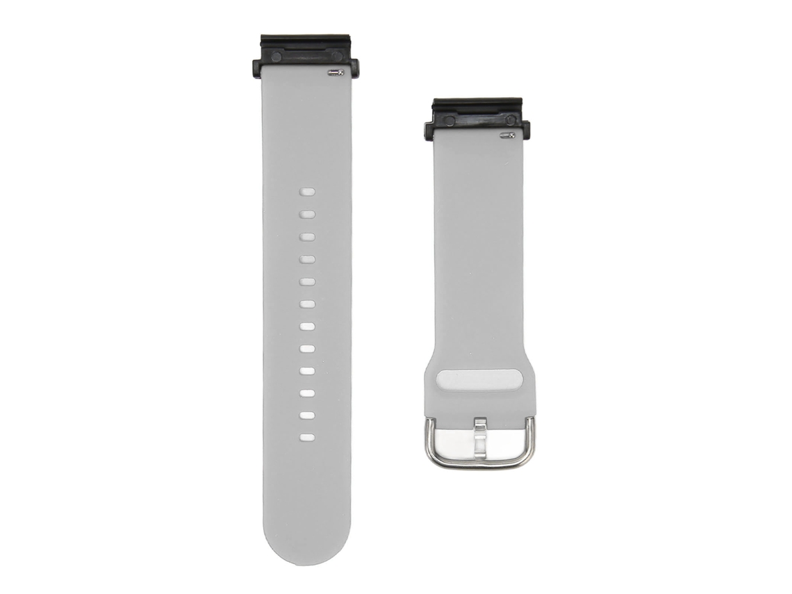 Pulseira de Silicone para Garmin Fenix 7 6 5 e Amazfit Falcon 22mm Cinza