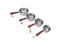 Pote Pequeno de Óleo LAXISCREED Inox com Cabo de Madeira