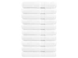 Towel, Towels Vidaxl Branco Algodão (100 X 200 Cm)
