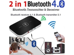 Receptor E Transmissor De Áudio Bluetooth Sem Fio Para Sistema Hi-fi