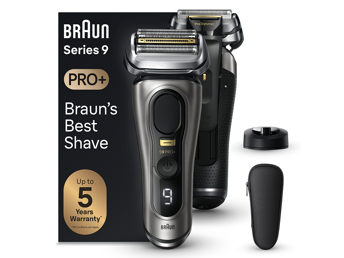 Máquina de Barbear BRAUN Series 9 PRO+ 9515s (Autonomia 60 min - Bateria)