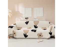 Protetor de Almofada de Sofá com Capa de Assento Antiderrapante Cor-180X230Cm LUUCOZK