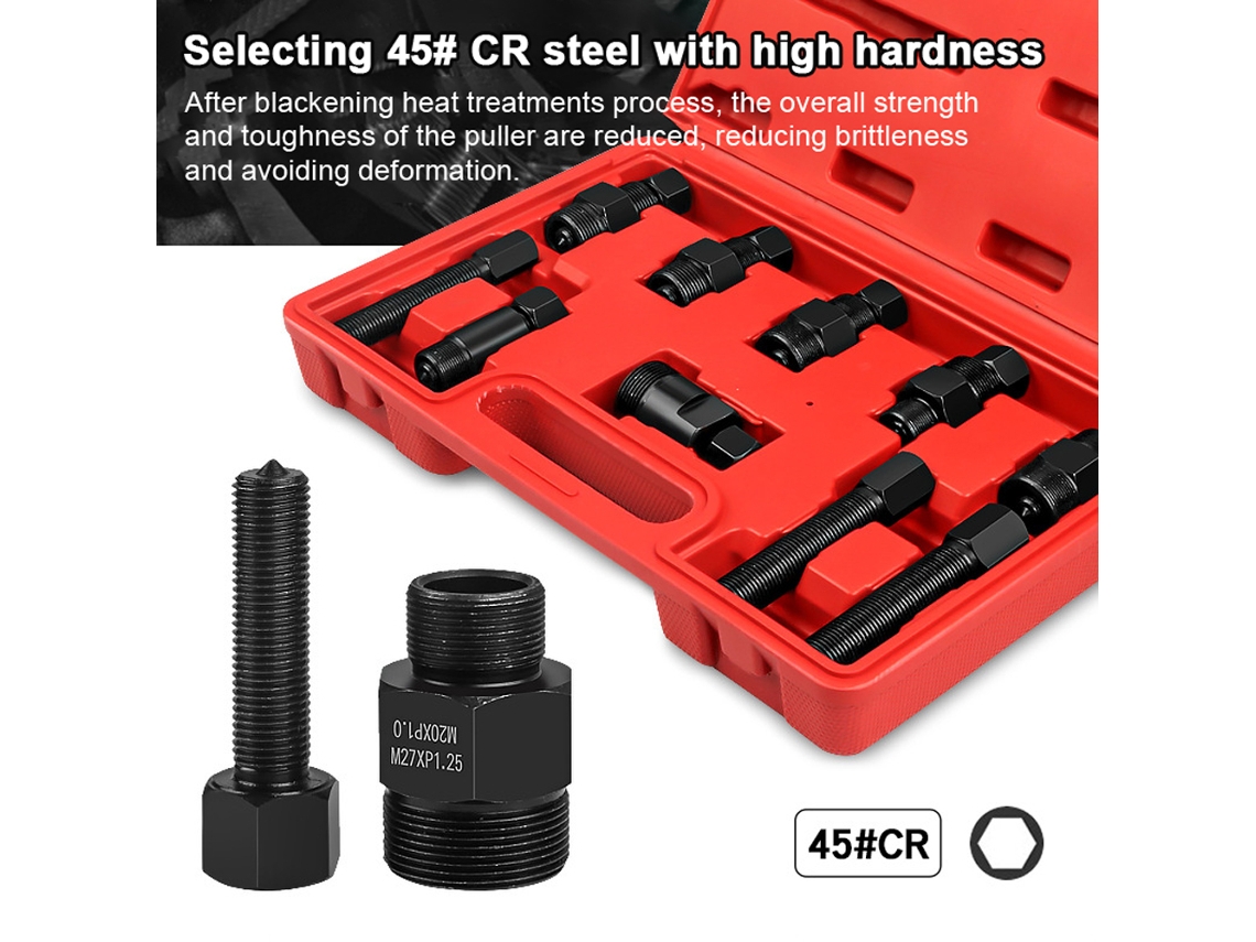 10pc Motorcycle Flywheel Puller Tool Set Engine Rotor Remover