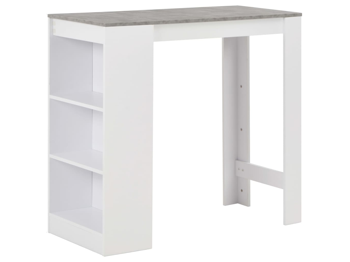 Bar Table, Bar Tables Vidaxl Branco Madeira Processada (n/a)