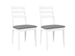 Dining Chair, Dining Chairs Vidaxl Branco Madeira (n/a)