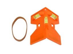 YURU nível de Coluna Dobrável 90° Magnético de 120mm com Bolha de Álcool