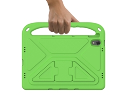 Capa Para Tablet Lurelia, Compatível Com Lenovo K10 X6c6 10,3, Verde, Eva, Função Sono, Proteção Antiquedas