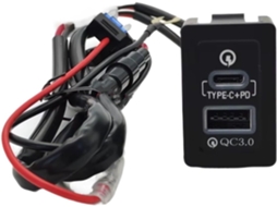 Conector Usb Aux Para Console De Carro, Compatível Com Suzuki, Sx4, Swift 12v 24v E Conector Pd De Interface Dupla Tipo