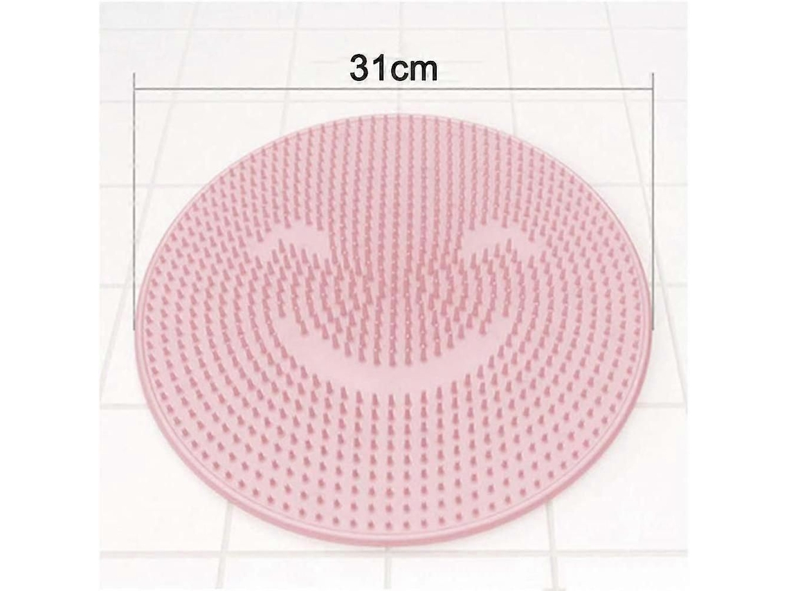 Esfoliante E Massageador De Pés Em Silicone - Almofada Para Massagem Nos (1 Peça, Rosa)