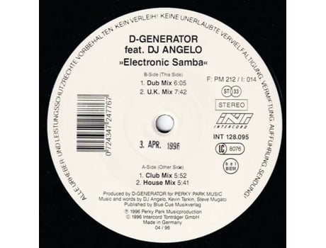 Vinil Electronic Samba Blow Up