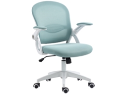 Cadeira de Escritório Ergonômica com Encosto em Rede e Altura Ajustável BTFORUS (65,5x61,5x88-97,5 cm) azul claro
