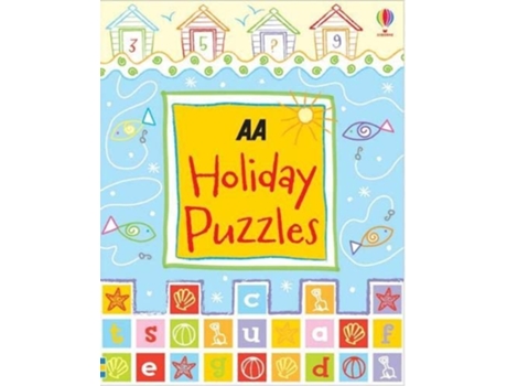 Livro Holiday Puzzles de AA Publishing (Inglês)