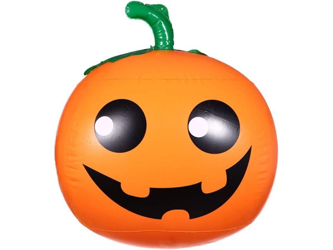 Abóbora Inflável de Halloween, Lanterna Jack, Grande, Decoração para Festa | S/MARCA
