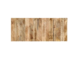 Headboard, Headboards Vidaxl Marrom Madeira De Mangueira (200 X 1.5 X 80 Cm)