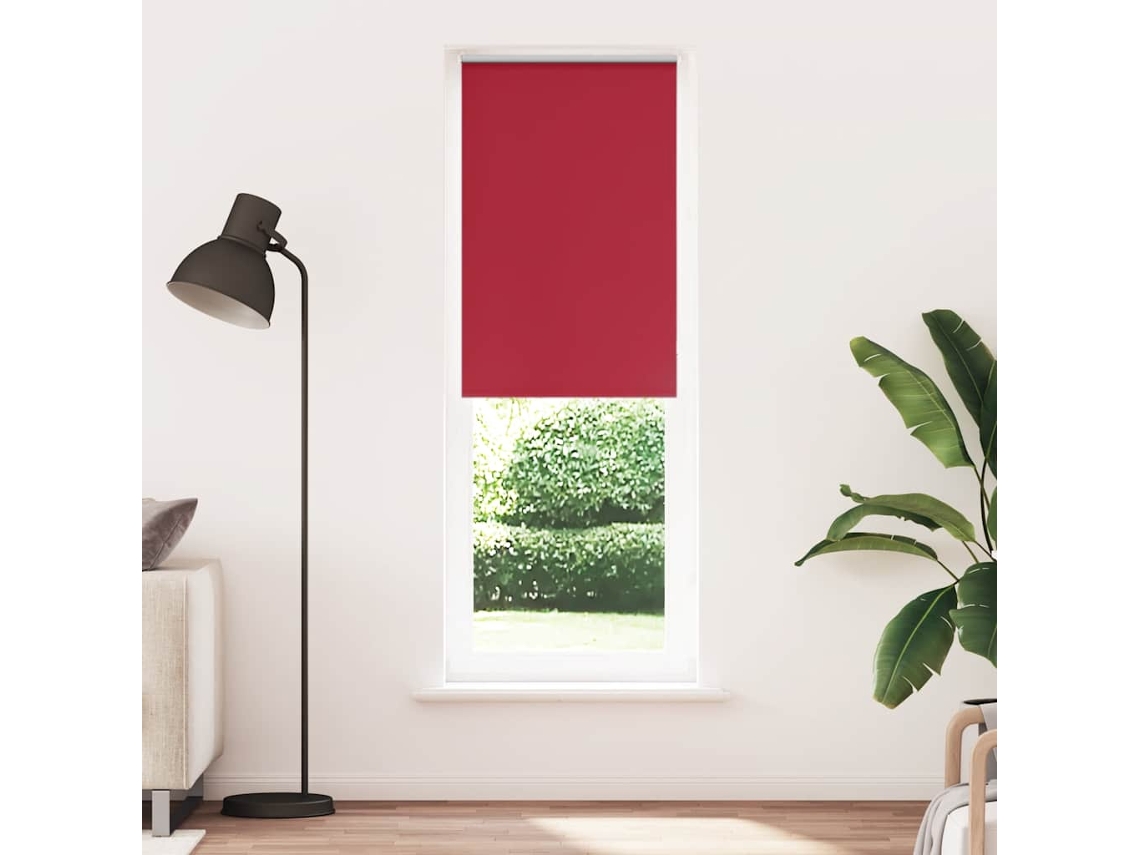 Vidaxl Persiana De Enrolar 80x230 Cm Largura Tecido 75,7 Cm Poliéster