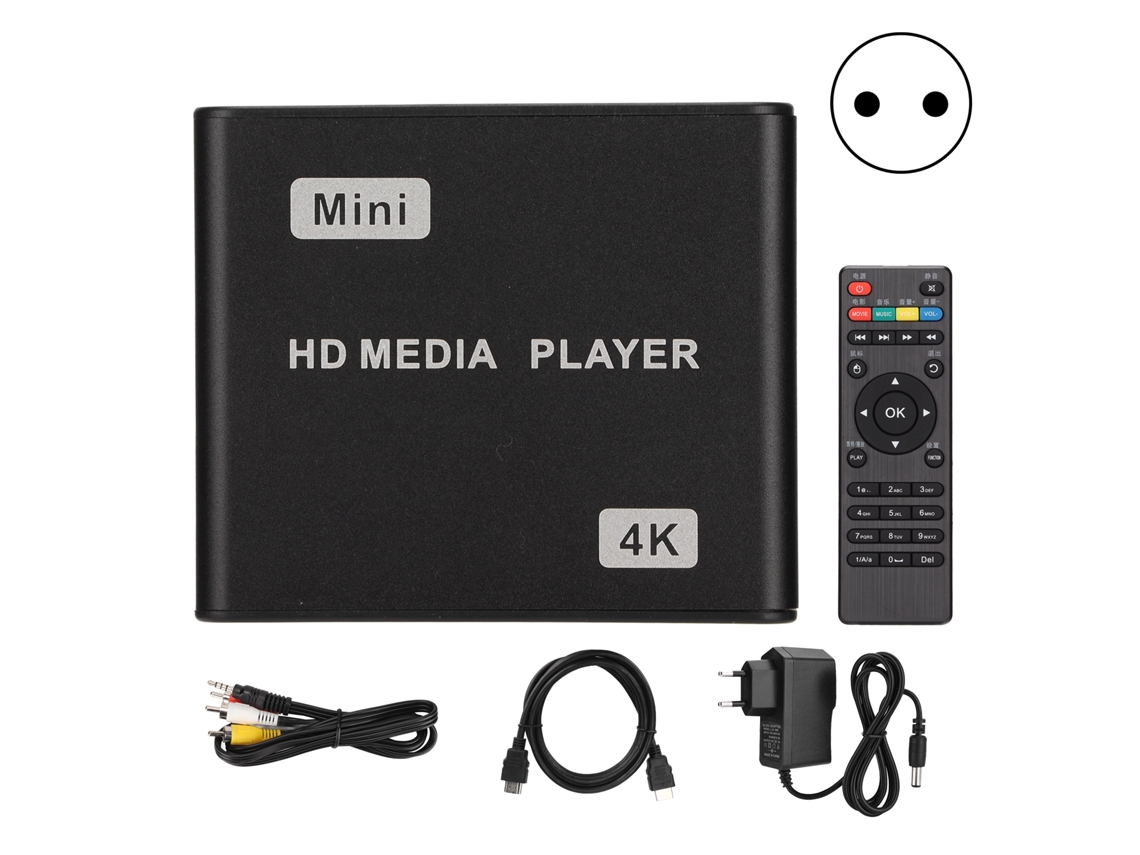Reprodutor de Mídia Streaming Mini 4k Hd LAXISCREED