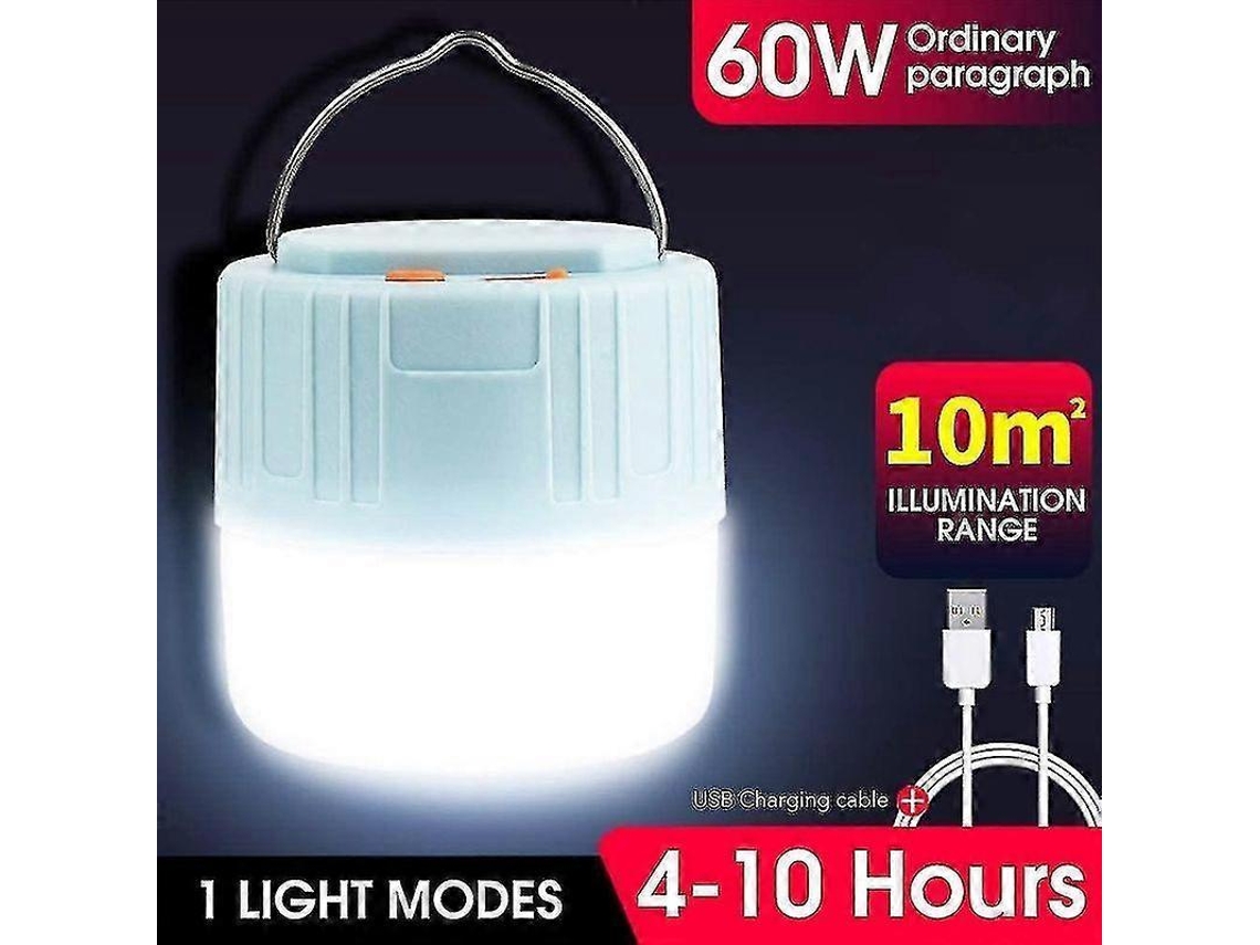 Lanterna De Acampamento, Led Ultra Brilhante De 60 W, À Prova Dágua Ipx6, Alça Portátil, Para Acampamentos E Caminhadas Ao Ar Livre. Olysi Shop