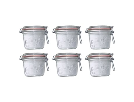 Conjunto de 6 Potes de Terrina LE PARFAIT (500g)