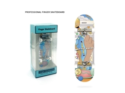 Fingerboard Profissional de Madeira Natural de Ácer Monopatim para Dedos Finger Skate Pequen 29x99mm YUYSAN szhy14