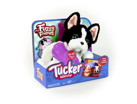 Meus Amigos Peludos Tucker Cachorrinho Sonolento My Fuzzy Friends