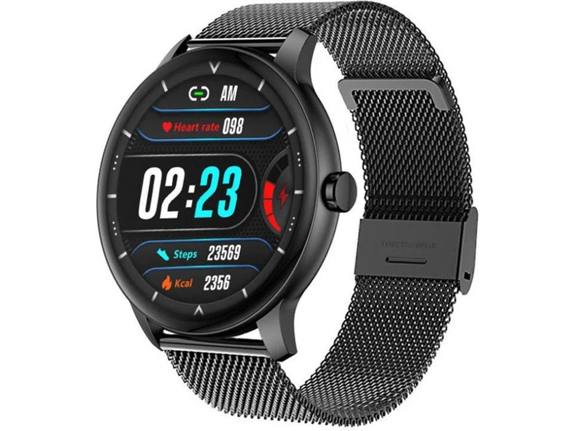 Relógio Esportivo Inteligente Z2 1.3 Toque Lcd Chamada Bt 10mm Ultra Fino Monitor De Saúde Exibição Personalizada Android Ios Yizhood (preto)