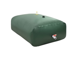 Vidaxl Depósito De Água Dobrável Com Torneira 2100 L Pvc