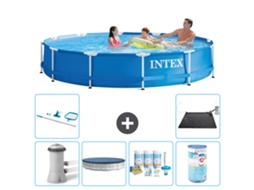 Intex Piscina Com Estrutura Redonda - 366x76 Cm - 7-peças S31720