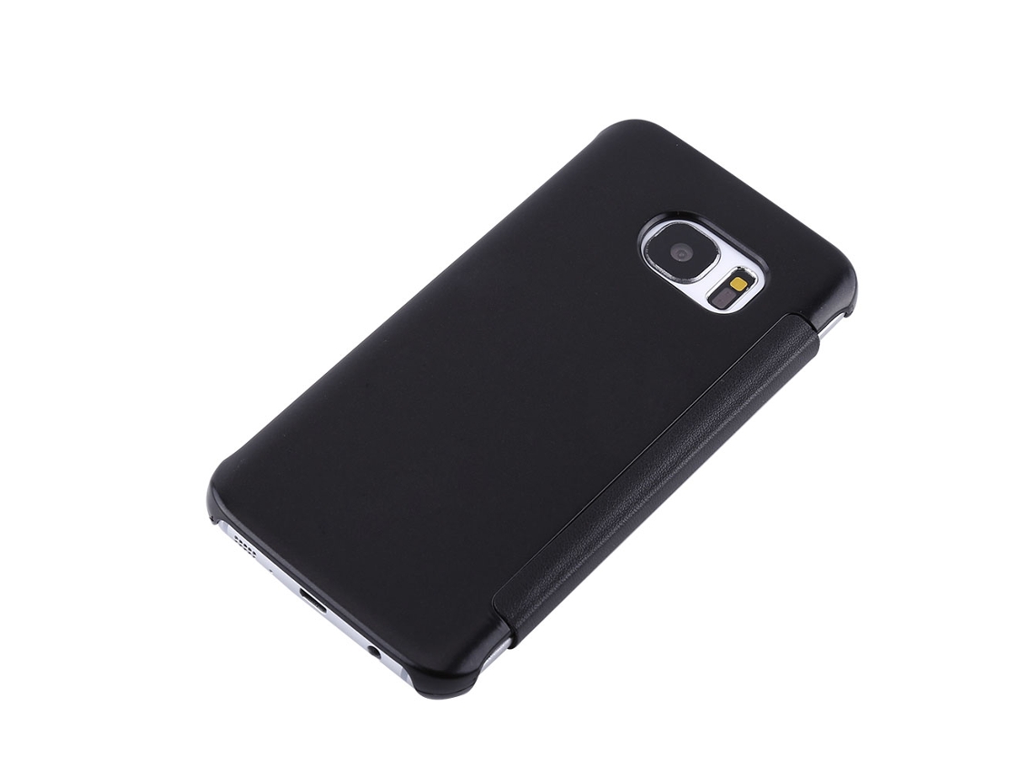 Smart Flip Case Samsung S7/g9300/g9308 EOOCOO, janela inteligente de espelho