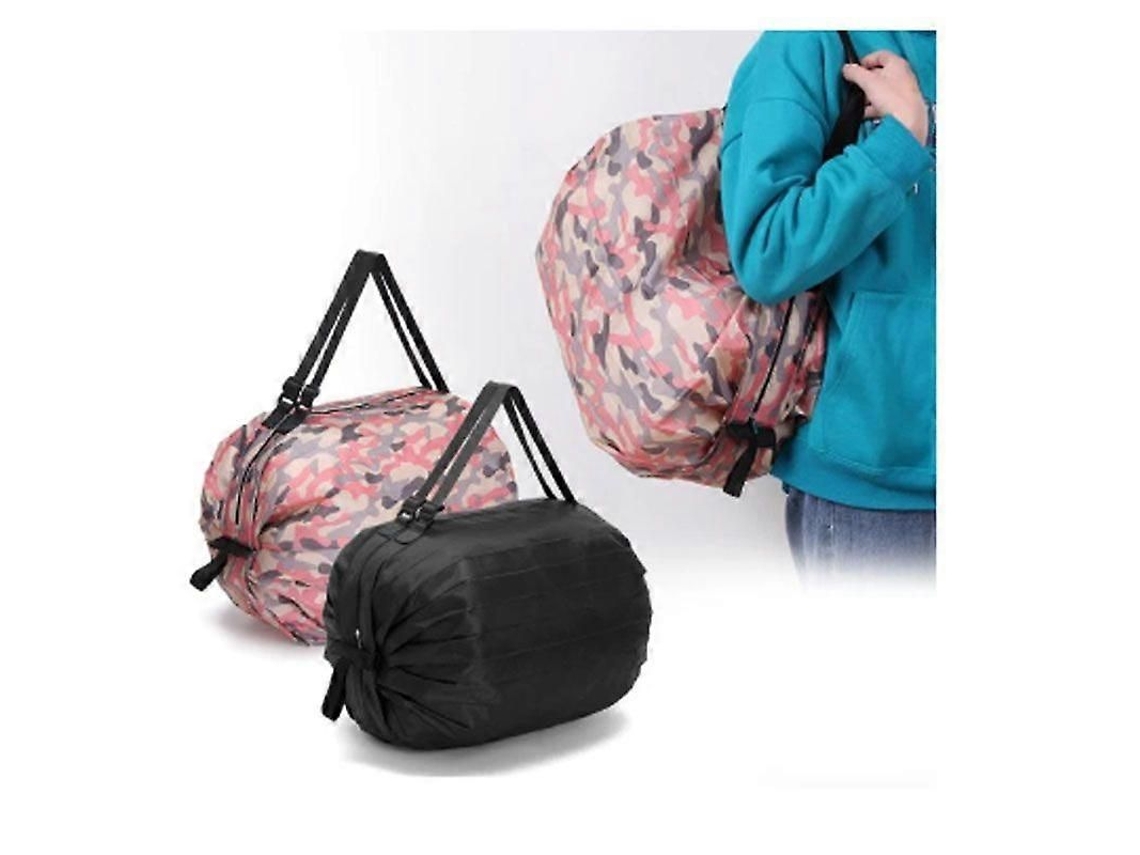 Conjunto de 2 Sacolas de Compras Dobráveis ​​grandes de 38 Litros. GOKOCO