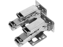 2 Dobradiças Hidráulicas Para Armários, Reforçadas, Móveis, Com