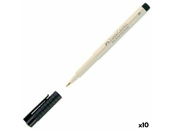 Marcadores FABER-CASTELL Pitt Artist I Cinzento Claro 10 Unidades