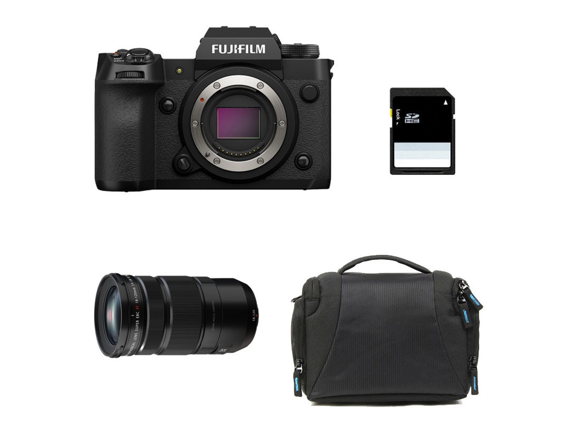 Fujifilm X-h2 + Lente 18-120 + Bolsa + Cartão Sd De 8 Gb