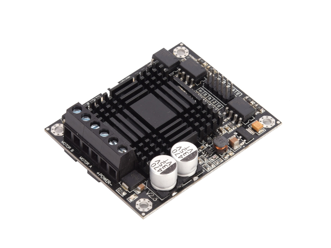 Módulo De Drive Para Motor Dc De Alta Potência Dual Canal Com Laxiscreed